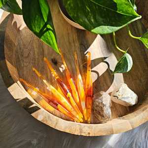 Ganchos de ganchillo de resina individuales y multicolores hechos a medida Acabado ergonómico para coser a mano y tejer suministros de hilo en tiendas - Product Image 2