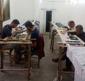 Masonic Craft Provincial Junior Warden Undress Badge bordado a mano con alambre de lingote dorado Accesorio de ropa para hombre - Product Image 6