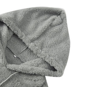 <b>Men</b> <b>Sherpa</b> Hoodie 100% Thick Cotton Fabric Solid Color Top Quality <b>Mens</b> Streetwear <b>Sherpa</b> Hoodies for <b>Men</b> Sale Price - Product Image 3