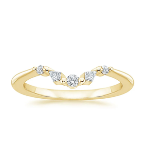 Elegante juego de anillos de diamantes de corte Marquesa cultivado en laboratorio de plata 925, piedras laterales en forma de cometa para compromiso de fiesta/regalo de boda para ella - Product Image 5