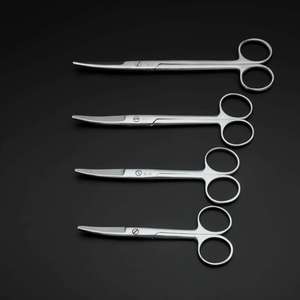 กรรไกรผ่าตัดมายองเนสสแตนเลสใช้ซ้ำได้เป็นมิตรต่อสิ่งแวดล้อมผ่านการรับรอง CE เครื่องมือทางการแพทย์ - Product Image 4