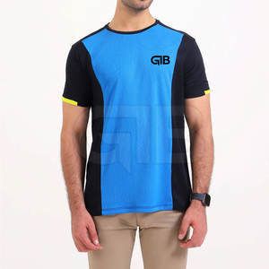 Camiseta de hombre hecha a medida 100% tela de punto de algodón talla grande logotipo personalizado mejor precio - Product Image 3