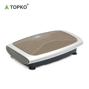 TOPKO High Quality Home Use Massage Vibrator Plate Power Vibration Plate Exercise Machine For Weight Loss Vibration Platform