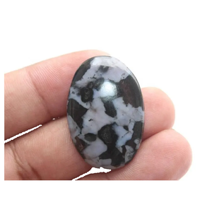 Alta calidad piedra Natural Gabro jaspe cristal mezcla forma suelta piedra preciosa cabujón cristal piedra preciosa todas las formas cabujón mayorista - Product Image 4