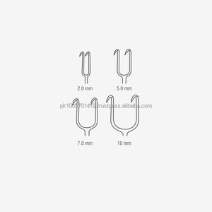 Instruments chirurgicaux Rétracteurs Crochets et spatules Ensemble Crochets pour la peau Crochet Joseph Mucosa Motifs simples à deux volets - Product Image 2