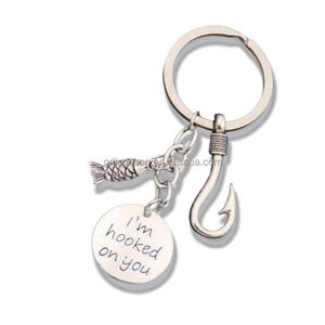 Hợp kim kẽm tùy chỉnh cá Bồ Đào Nha Keychain Portugal du lịch lưu niệm móc khóa cá Sardine cá mồi móc móc khóa hình - Product Image 6