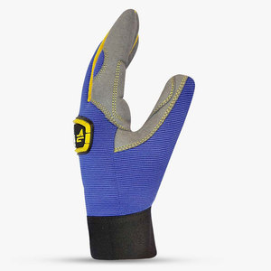 Skatiq SG-1600ที่มีคุณภาพสูงช่างป้องกันผลกระทบถุงมือขนาด XL ระบายอากาศไนลอนซับน้ำ TPR ก่อสร้างป้องกันลื่น - Product Image 4