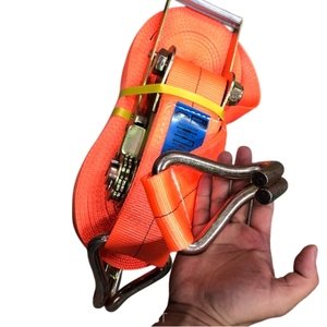 Sangles à cliquet robustes certifiées GS Sangles d'arrimage à cliquet durables en polyester Fixation sûre au Vietnam Solution de fixation solide - Product Image 1