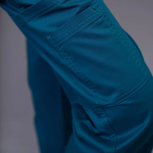 2026 Custom Medical Teal <b>Nursing</b> Scrub Sets Female Jogger Hospital Uniforms Wholesale Nurse Apparel - Product Image 4