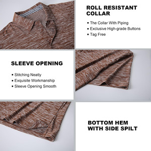 เสื้อยืดโปโลแขนสั้นสำหรับผู้ชายเสื้อกอล์ฟคอปกเรียบพิมพ์โลโก้ตามสั่งฤดูร้อน - Product Image 6