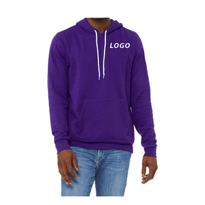 2025 sweats à capuche personnalisés hommes 100% coton poids lourd qualité bouffée impression mince ajusté Streetwear pull à capuche pour unisexe - Product Image 1
