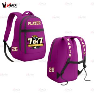 Vente en gros de sacs à livres sacs d'école sacs à dos design personnalisé sac à dos de sport de haute qualité avec logo d'équipe numéro de nom de joueur - Product Image 2