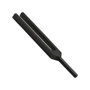 Juego de diapasones negros de 128 Hz con vibración de sonido para salud médica, hecho de aleación de aluminio y acero inoxidable para precisión - Product Image 5