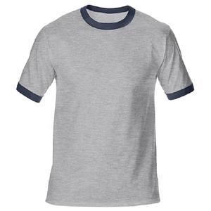 เสื้อยืดผู้ชายผ้าฝ้าย100% ใส่ได้ทั้งชายและหญิงเสื้อแขนสั้นสองสีโทนเหมาะกับชายและหญิง - Product Image 1