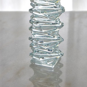 Elegante lámpara de vela de metal negro, luz decorativa hecha a mano, acento para mesa de comedor, espacio de vida y regalos - Product Image 3