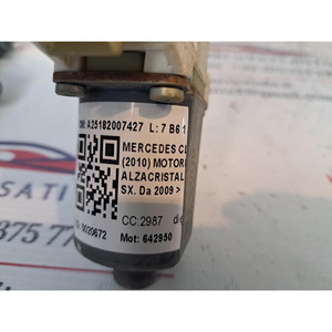 MOTORINO ALZAVETER ด้านหน้าซ้ายเมอร์เซเดส คลาส อาร์ W251 A25182007427 642950 (05>) - Product Image 6