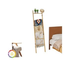 Eco Friendly Bamboo <b>Ladder</b> <b>Decorative</b> Wooden Bamboo <b>Ladder</b> for Hotel Resort Home Wholesale Exporter Supplier - Product Image 3