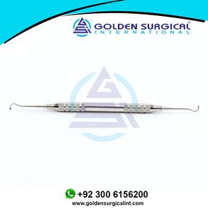 Cuillère Excavatrice Gillet #18 Manche Creux En Acier Inoxydable LowPrice Détartreur Parodontal Orthodontique Ensemble Dentaire Instruments Chirurgicaux - Product Image 2