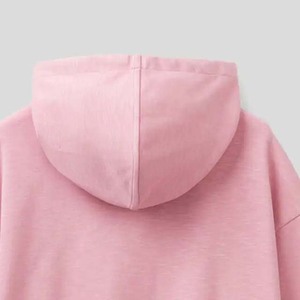 Alta calidad 360gsm 70% mezcla de algodón Unisex venta al por mayor de gran tamaño en blanco pulóver Sudadera con capucha impresión personalizada para ropa de calle de invierno para hombres - Product Image 4