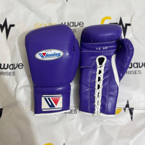 Gants de boxe professionnels de nouvelle conception du fabricant, équipement de combat et d'entraînement, gants de boxe en cuir Winning, gants de qualité supérieure - Product Image 4