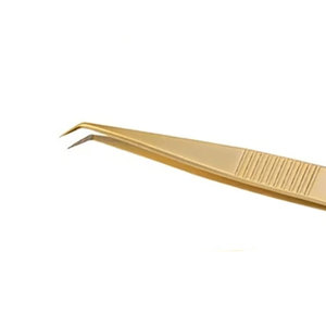 แหนบเคลือบขนตาสแตนเลสแบบตรงและโค้ง100% ตรงเวลา - Product Image 6