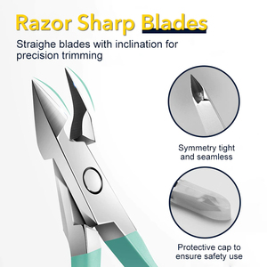 คีมตัดหนังกำพร้าสีสันสดใสเครื่องมือทำเล็บแบบสปริงคู่เครื่องมือความงามเครื่องมือตัดหนังกำพร้ามาใหม่ - Product Image 3