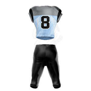 Uniforme de football américain sur mesure en polyester 100% Concevez votre propre uniforme de football américain - Product Image 2