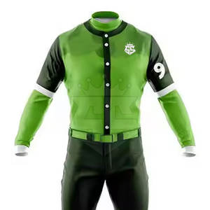 Fabricante de fábrica Uniforme de béisbol personalizado Uniforme de béisbol de último diseño - Product Image 4