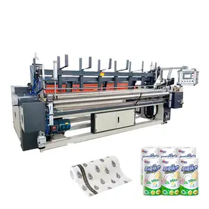 Fuyuan factory High Speed Automatic Toilet Paper Kitchen Towel Roll Making Machine Toilet Tissue Paper Machine