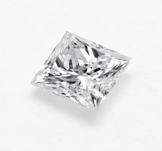 Lotto 11 carati VS F 3.00x3.00mm diamanti taglio principessa naturale