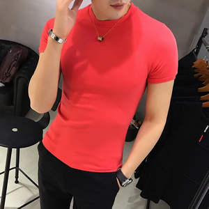 <b>Mens</b> Casual Fit Lightweight Breathable 100% Cotton T <b>Shirt</b> Wholesale Supplier OEM Manufacturer Solid Pattern 260 Grams Oversized - Product Image 4