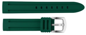 JD013 Unisex 18-26mm Green Sports Smart <b>Watch</b> Band Soft Breathable Lightweight Stainless Steel Quick Release Silicone Fashion - Product Image 6
