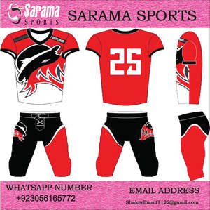 Lo último en ropa deportiva americana, uniformes de fútbol americano, camisetas y uniformes de fútbol, - Product Image 4