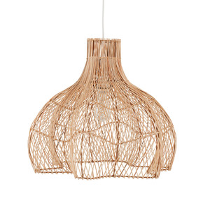 Top Selected Item Woven <b>Rattan</b> Lampshade Handcrafted Wicker <b>Rattan</b> Lampshade <b>Pendant</b> <b>Light</b> Hanging Ceiling Decor - Product Image 1