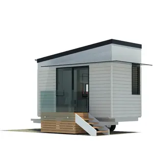 Tiny house on wheels trailer prefab modular homes mobile house prefabricated trailers for tiny house