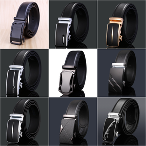 Ceinture en cuir de vachette de haute qualité pour hommes avec logo personnalisé |   Ceinture décontractée pour homme, vente en gros d'usine OEM ODM - Product Image 5