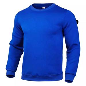 เสื้อกันหนาวแขนยาวแบบสวมหัวสำหรับผู้ชายเสื้อสเวตเชิ้ตแบบคลาสสิกแขนยาวผ้าคอตตอนผสมมาใหม่ - Product Image 3