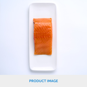Filete de salmón ahumado congelado, porción de 200 g, venta al por mayor del fabricante - Product Image 2
