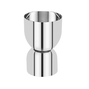 อุปกรณ์บาร์ถ้วยตวงสแตนเลสสตีลถ้วยตวงเครื่องดื่มค็อกเทลขนาด30/60มล. ทำจากทองแดงผสมอาหารโลหะ - Product Image 4