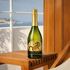Fire Horse - Vino Semidolce Bianco Scintillante |   Airen & Tempranillo 9.5% ABV 750ml |   Vino Spumante Spagnolo - Product Image 4