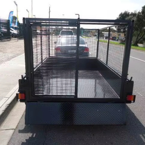 Nouvelle remorque à bétail freinée 8x5 avec feux LED, entièrement galvanisée, 3500 kg ATM, cage 600 mm x 10 x 6, freins électriques - En promotion - Product Image 1