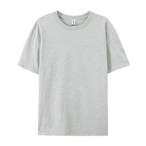 เสื้อยืดผ้าฝ้ายโอเวอร์ไซส์สำหรับผู้ชายเสื้อยืดถักลายกราฟิกระบายอากาศพิมพ์ลายดิจิทัลโลโก้ตามสั่ง - Product Image 3