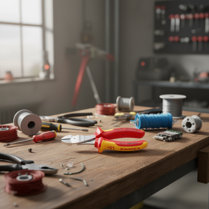 กรรไกรตัดเฉียงแรงยกสูงของ Knipex ชุบโครเมียม ผ่านการทดสอบ VDE พร้อมด้ามจับหลายชิ้นส่วนแบบฉนวน - Product Image 3