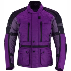 Blouson de moto en cuir pour hommes vente en gros de vestes en cuir pour hommes fabriquées en usine à bas prix - Product Image 5