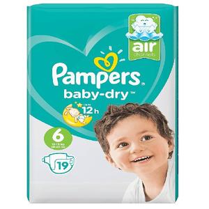 Pañales Pampers Baby-Dry con hasta 12 horas de protección contra la humedad, talla 1, 198 unidades, hasta 100% a prueba de fugas, tipo calzón, a precio económico. - Product Image 2