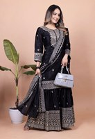 Tenue ethnique élégante en soie de qualité supérieure à imprimé floral, tenue décontractée pour les fêtes et les festivals, robe de style afghan entièrement cousue