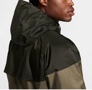 Veste coupe-vent décontractée d'été pour hommes Nouveau design Imperméable Fermeture éclair sportive pour le cyclisme et la course à pied Veste coupe-vent - Product Image 4