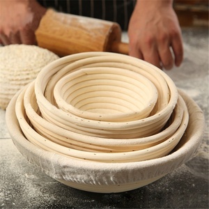 Ensemble de paniers à pain en rotin tissé à la main, fermentation naturelle de la pâte, ustensiles de cuisine, vente en gros au Vietnam - Product Image 4