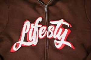 เสื้อยืดผู้ชายผ้าฝ้ายทรงครอปเข้ารูปโลโก้ตามสั่งขนาดใหญ่ - Product Image 2