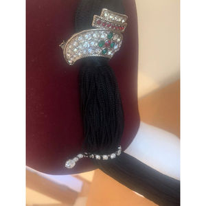 Shriners Fez <b>Band</b> <b>Hat</b> with Jeweled Rhinestone Tassel Pin Vintage Freemasons Masonic <b>Hat</b> High Quality Custom Best Sale Hot Fezz - Product Image 5